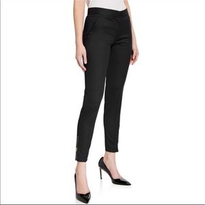 Stella McCartney Vivian Skinny Zip Black Pants